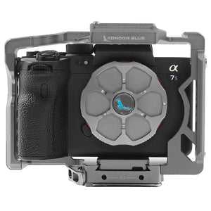Kondor Blue Sony A1/A7 Series Cage (A1/A7S3/A74/A7R5) - Space Gray