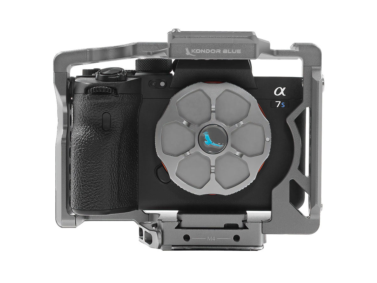 Kondor Blue Sony A1/A7 Series Cage (A1/A7S3/A74/A7R5) - Space Gray