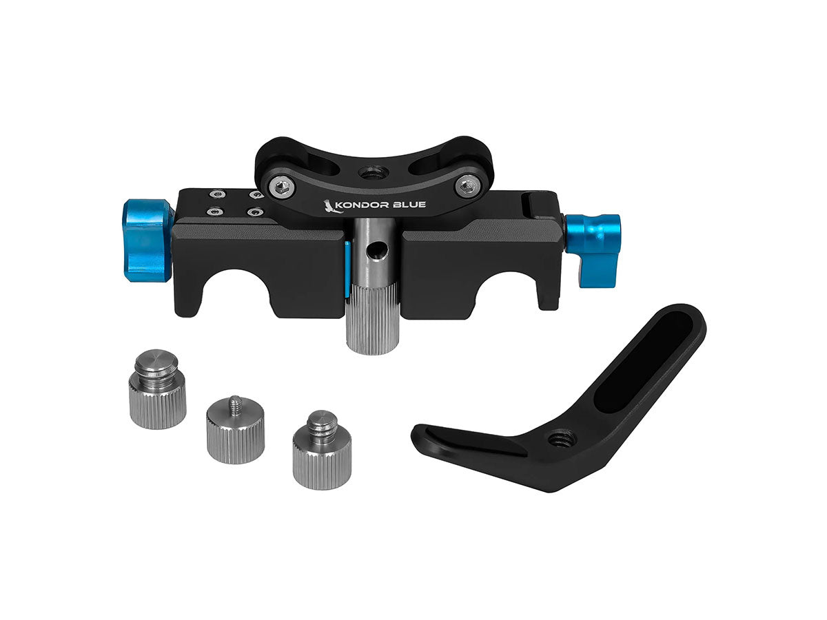 Kondor Blue Universal Lens Support Kit for LWS 15mm Rods - Raven Black