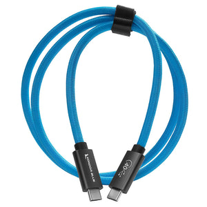 Kondor Blue Thunderbolt 4 USB 4.0 Type C Cable - 3ft
