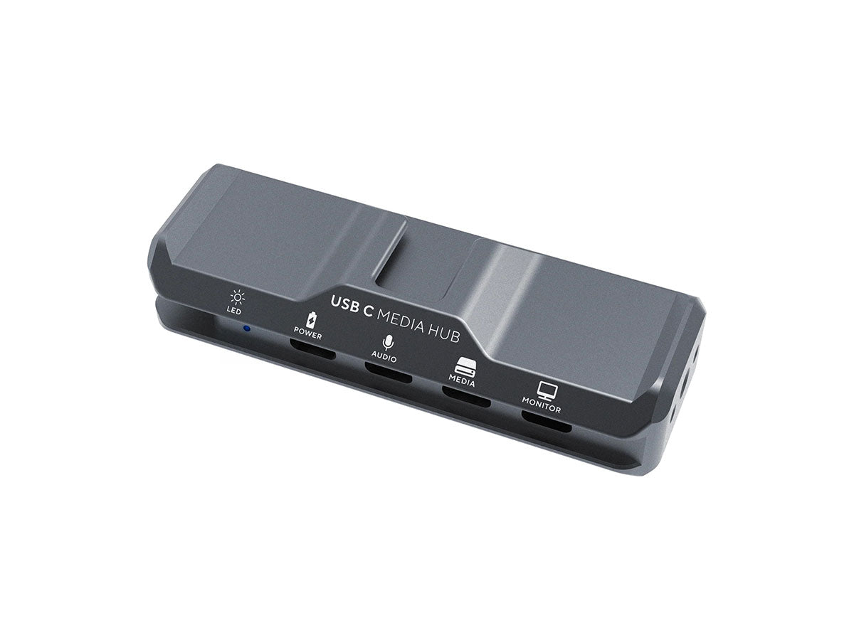 Kondor Blue USB-C Media Hub for iPhone 15 - Space Grey
