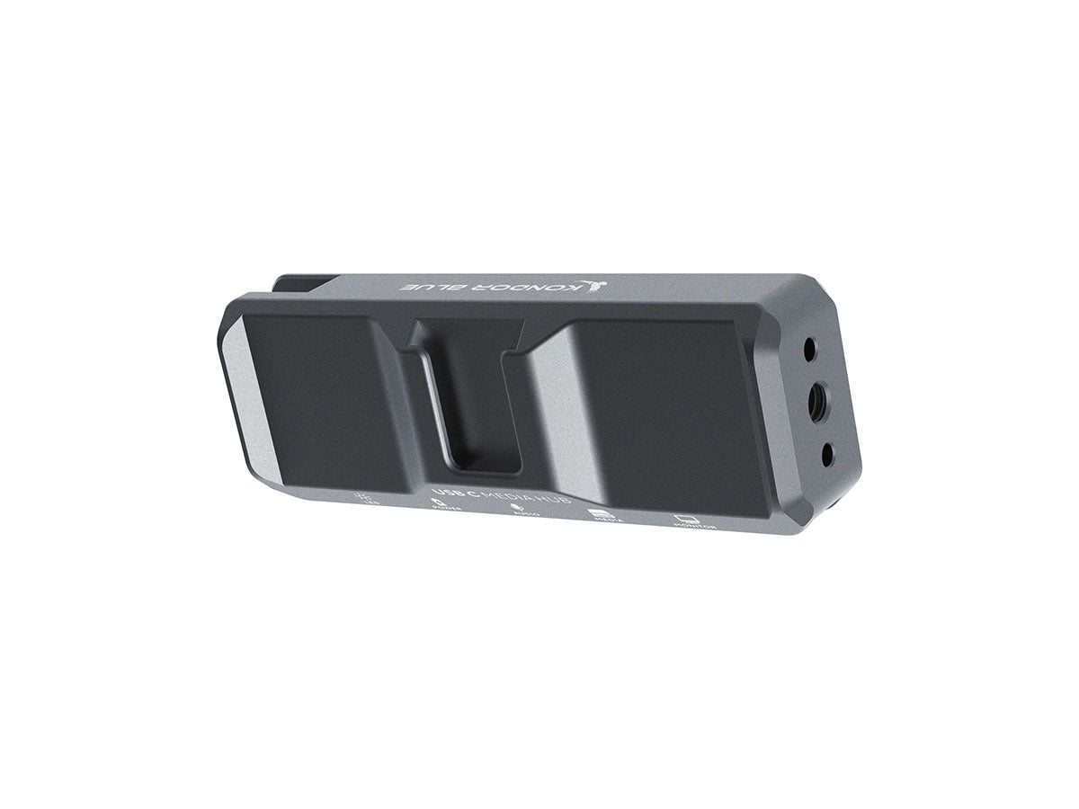 Kondor Blue USB-C Media Hub for iPhone 15 - Space Grey