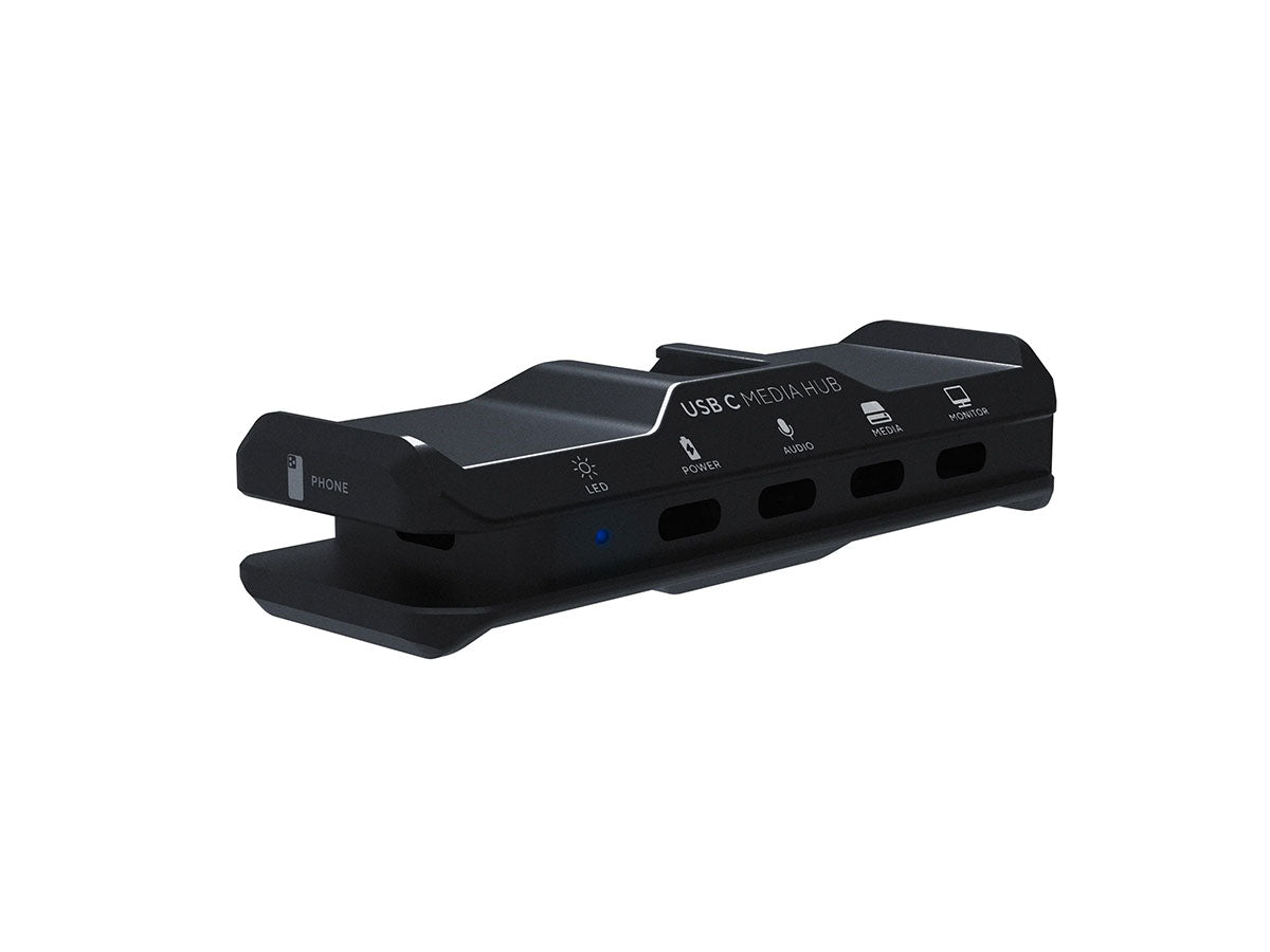 Kondor Blue USB-C Media Hub for iPhone 15 - Raven Black