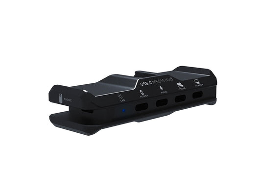 Kondor Blue USB-C Media Hub for iPhone 15 - Raven Black