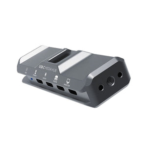Kondor Blue USB-C Media Hub for iPhone 15 - Space Grey