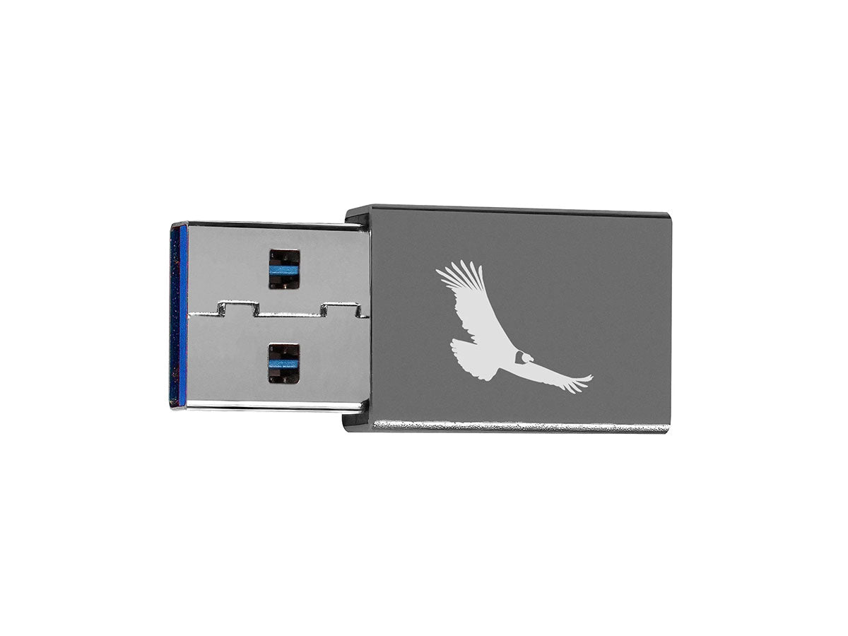 Kondor Blue USB-C to USB-A 3.0 Adapter