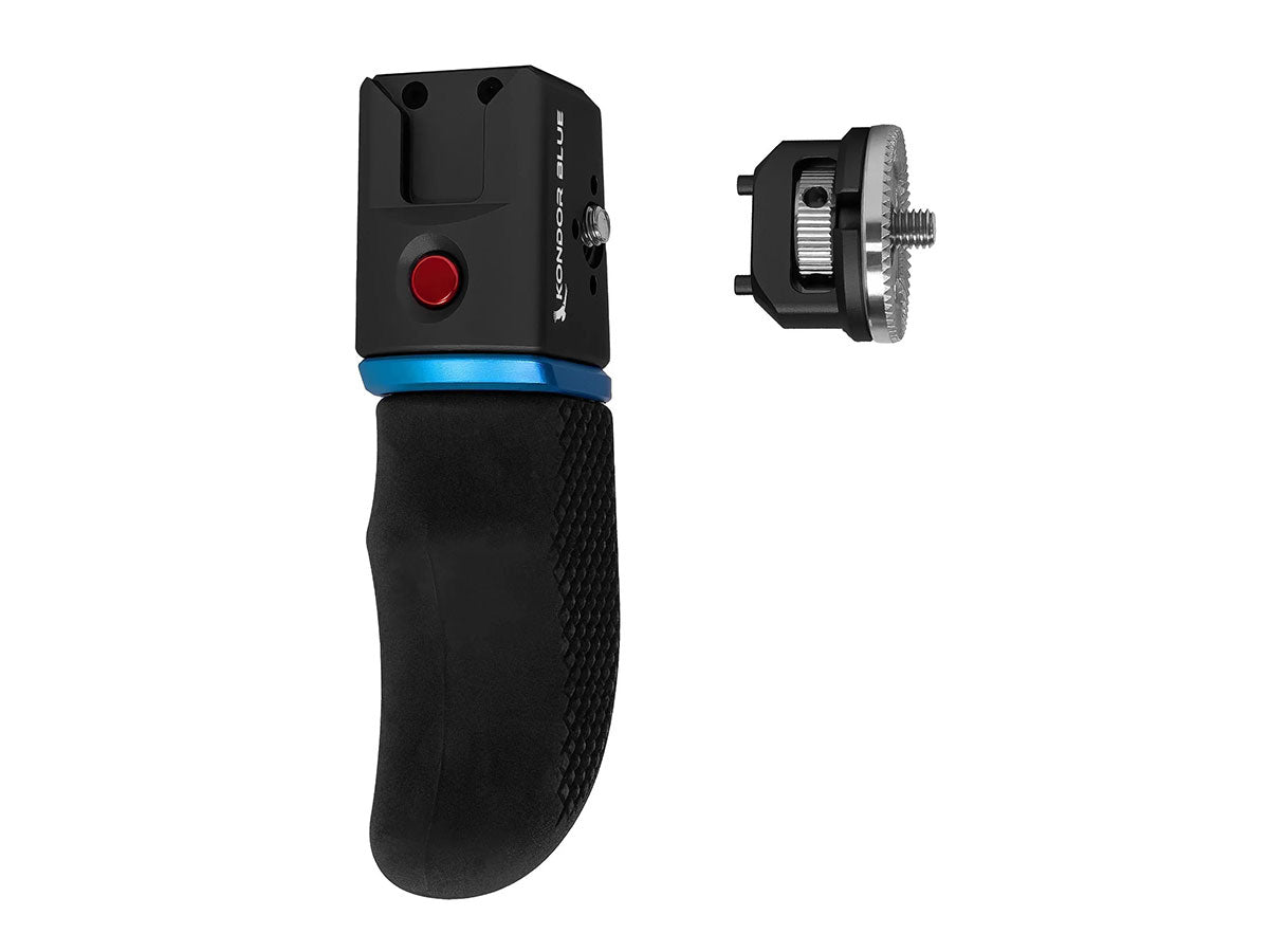 Kondor Blue Trigger Wing Side Grip - Raven Black