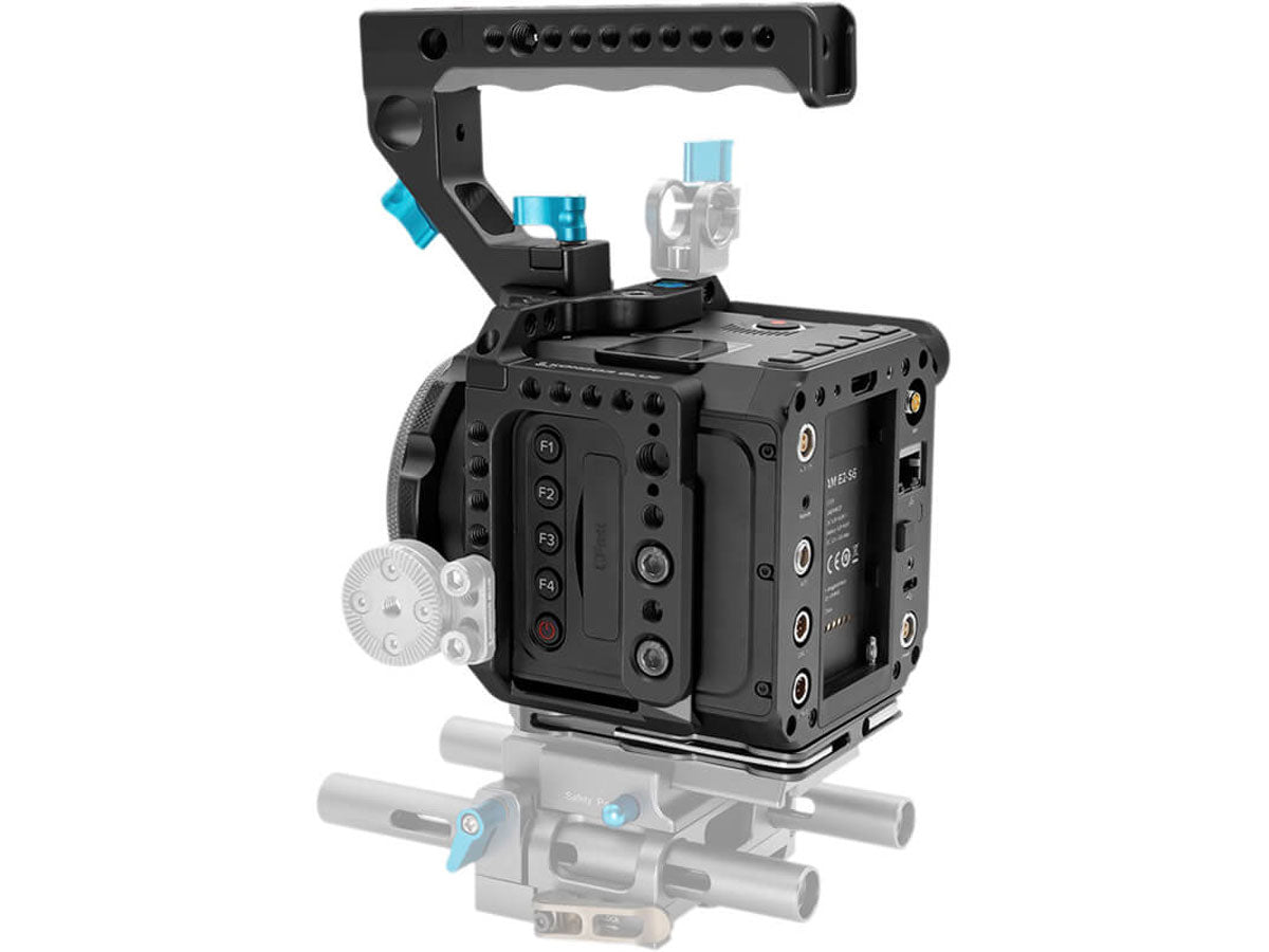 Kondor Blue Z Cam Cage E2 Flagship Cage (M4 S6 F6 F8, Top Handle) - Black