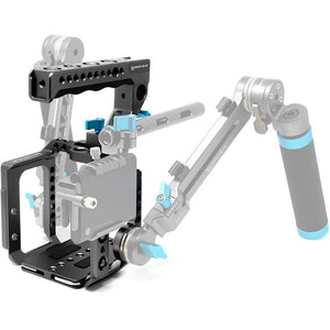 Kondor Blue Z Cam Cage E2 Flagship Cage (M4 S6 F6 F8, Top Handle) - Space Grey