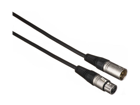 Kramer 3-Pin XLR Male to 3-Pin XLR Female Quad-Style Cable (15')