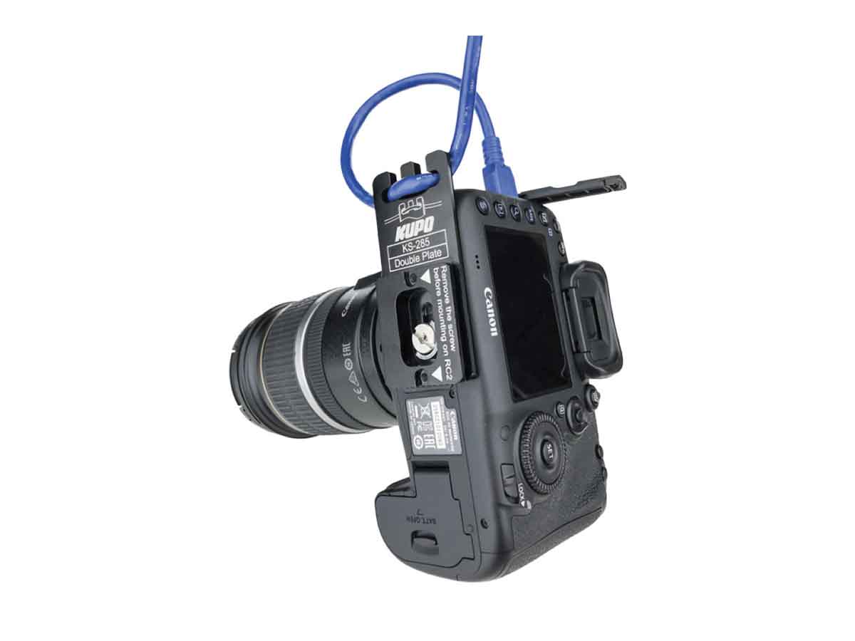 Kupo KS-285 Double Plate (Quick Release Plate for Arca Swizz & RC2)
