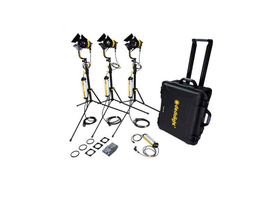 Dedolight DLED7 3 Light Turbo Kit - Bi-Colour