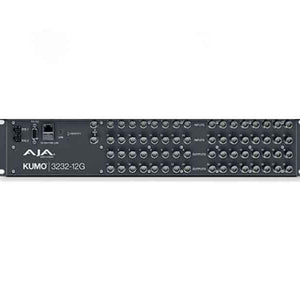 AJA KUMO 3232-12G (KUMO323212G) 32x32 Compact 12G-SDI Router with 1 Power Supply