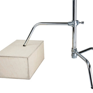 Kupo 20" Master C-Stand w/Sliding Leg & Quick Release - Silver