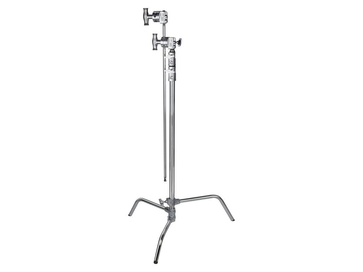 Kupo 20" Master C-Stand w/Sliding Leg & Quick Release Kit - Silver