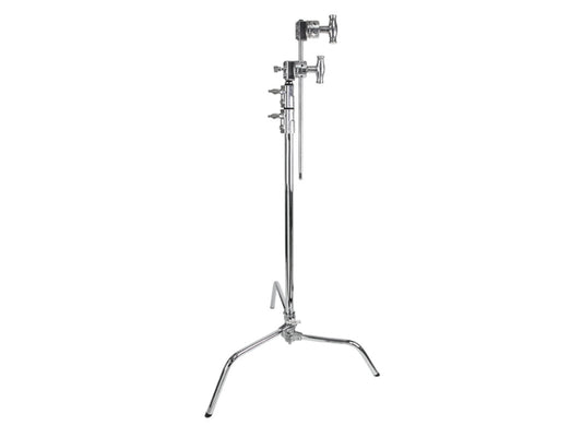 Kupo 20" Master C-Stand w/Sliding Leg Kit - Polished