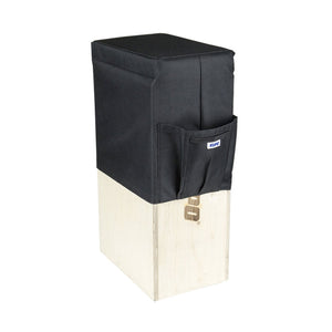 Kupo Apple Box Seat Cushion Black - Vertical Sized (20x30cm)