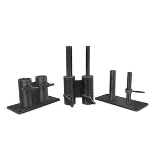 Kupo Double Spreader Set for Pipe 1-1/4" Schedule 40 (O.D. 42.4mm) - Black