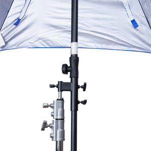 Kupo KS-328 5/8" (16mm) Baby Receiver W/ Offset Umbrella Holder (Sport-Brella Ultra)