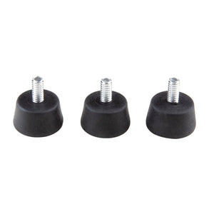 Kupo KS-354 Universal Rubber Feet Pad W/ 1/4"-20*13mm Thread (Set of 3)