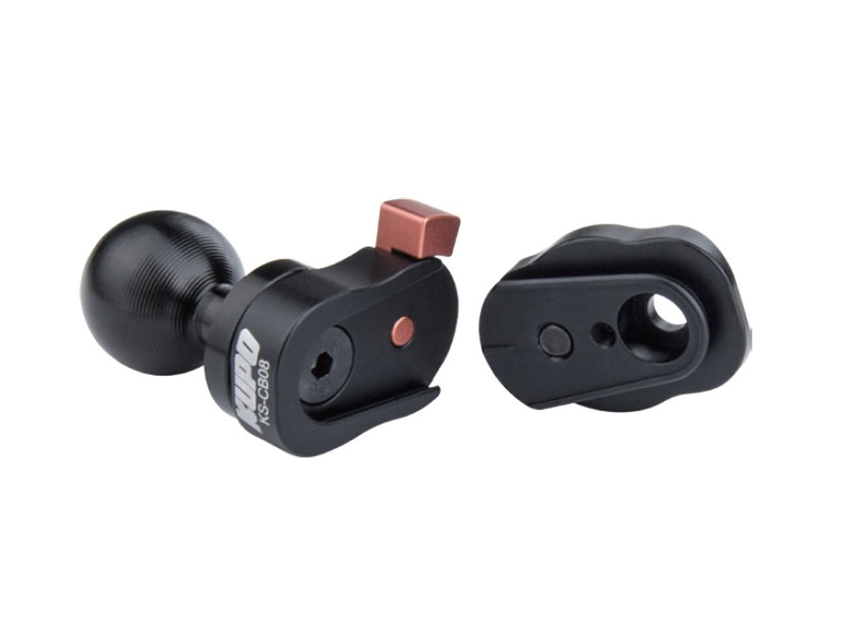 Kupo Ball Head w/ 1/4"-20 Female Thread QR Bracket