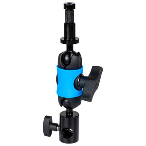 Kupo KS-480 Kupo Super Knuckle Double Socket Arm w/ Baby Stud & Baby Receiver