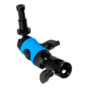 Kupo KS-480 Kupo Super Knuckle Double Socket Arm w/ Baby Stud & Baby Receiver