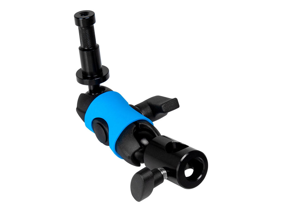 Kupo KS-480 Kupo Super Knuckle Double Socket Arm w/ Baby Stud & Baby Receiver