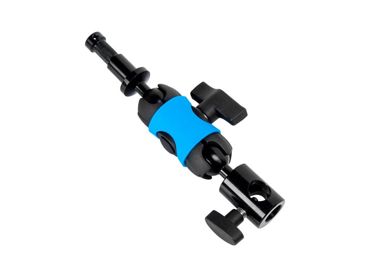 Kupo KS-480 Kupo Super Knuckle Double Socket Arm w/ Baby Stud & Baby Receiver