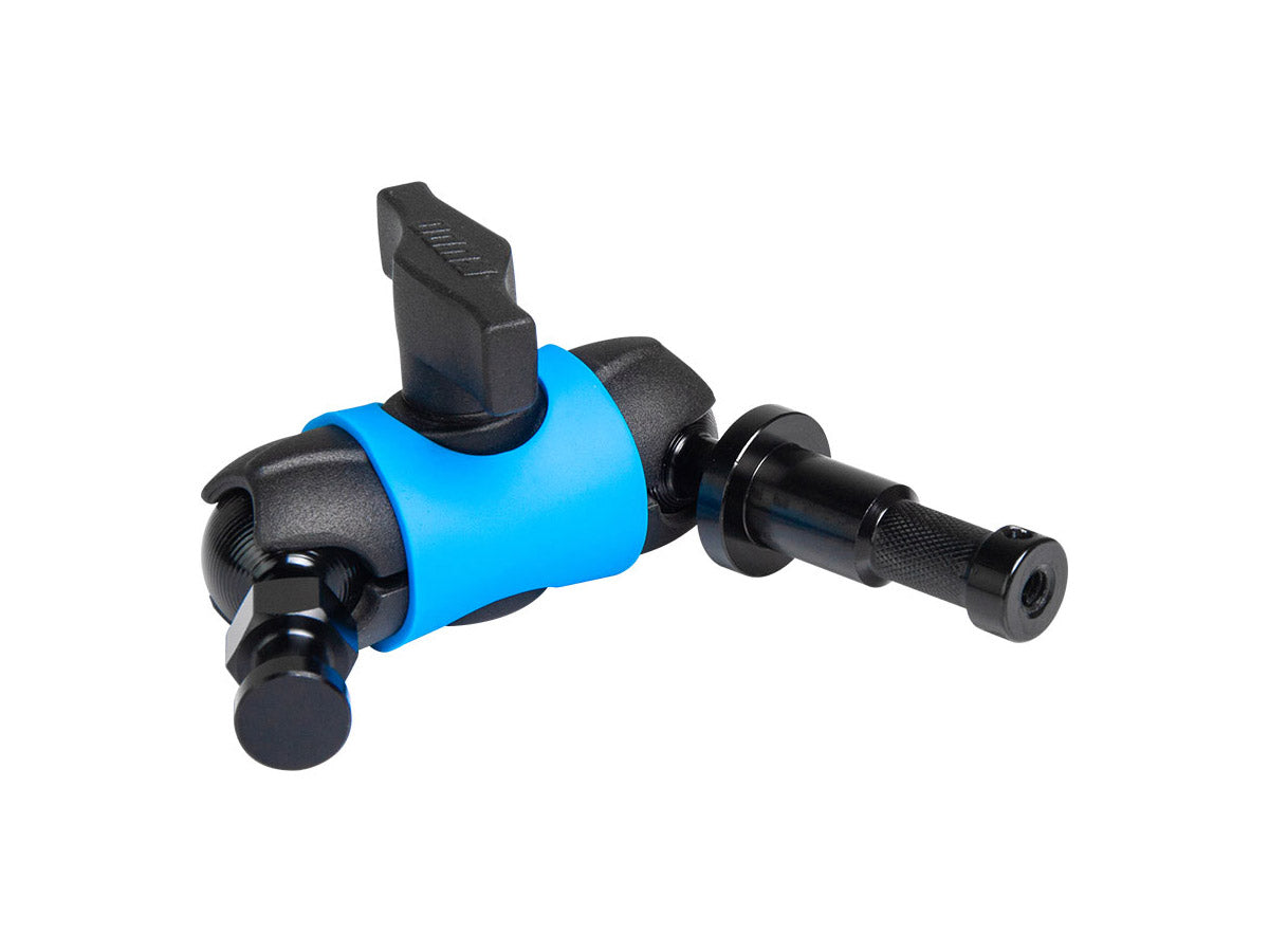 Kupo KS-482 Super Knuckle Double Socket Arm W/ 16mm Baby Receiver & Hex Baby Stud