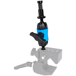 Kupo KS-482 Super Knuckle Double Socket Arm W/ 16mm Baby Receiver & Hex Baby Stud