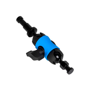 Kupo KS-482 Super Knuckle Double Socket Arm W/ 16mm Baby Receiver & Hex Baby Stud