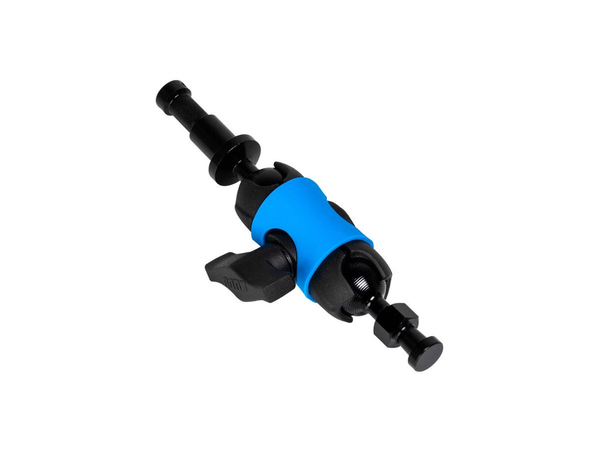 Kupo KS-482 Super Knuckle Double Socket Arm W/ 16mm Baby Receiver & Hex Baby Stud