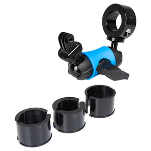 Kupo KS-494 Super Knuckle Double Socket Arm w/ GoPro Mount & Bar Mount