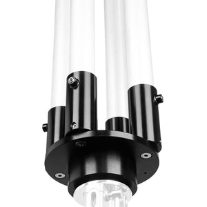 Kupo Euro to Euro Riser w/ Pipe Adapter for 1-1/2" Sch.40 (48.3mm)