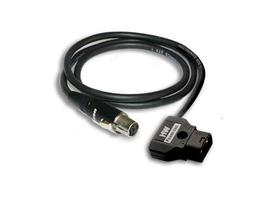Hawk-Woods LA-58 (LA58) Cable from D-Tap to TVlogic VFM-056W/WP monitor 2pin, 40cm length