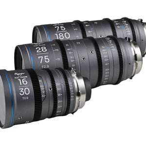 Laowa Ranger Lite 16-30mm / 28-75mm / 75-180mm Full Frame Cine Lens Bundle (PL/EF Mount)