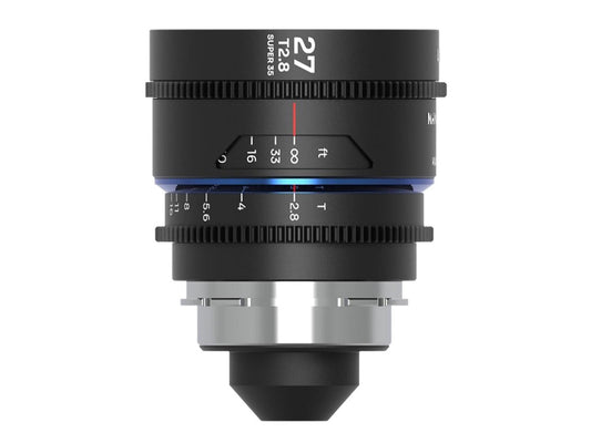 Laowa Nanomorph 27mm T2.8 1.5X S35 Lens (Blue) - PL/EF Mount