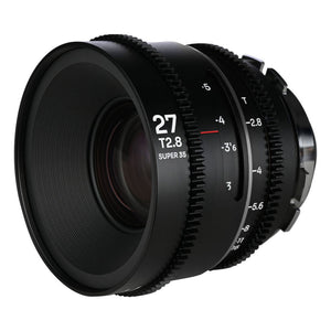 Laowa Nanomorph 27mm T2.8 1.5X S35 Lens (Silver) - PL/EF  Mount