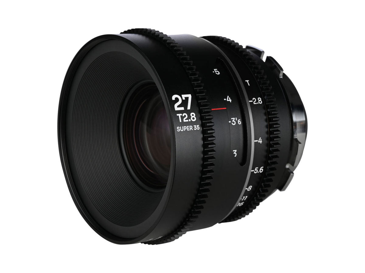 Laowa Nanomorph 27mm T2.8 1.5X S35 Lens (Silver) - PL/EF  Mount
