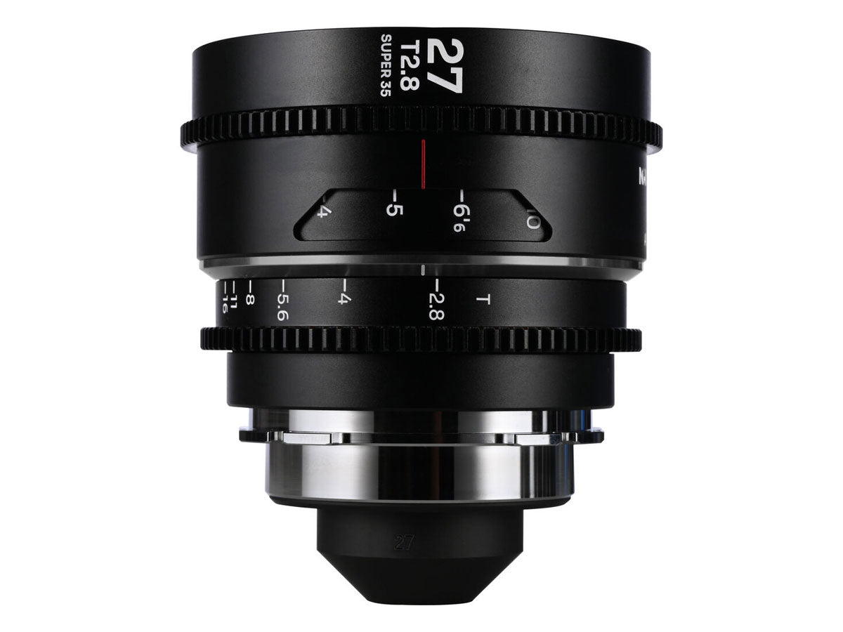 Laowa Nanomorph 27mm T2.8 1.5X S35 Lens (Silver) - PL/EF  Mount