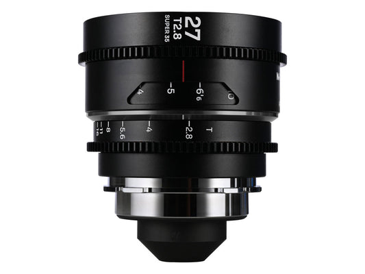 Laowa Nanomorph 27mm T2.8 1.5X S35 Lens (Silver) - PL/EF  Mount