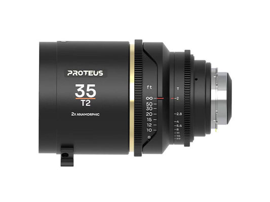 Laowa Proteus 35mm T2 2X Anamorphic Lens (Amber) - PL Mount