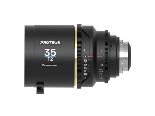 Laowa Proteus 35mm T2 2X Anamorphic Lens (Blue) - PL Mount