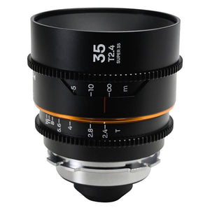 Laowa Nanomorph 35mm T2.4 1.5X S35 Lens (Amber) - PL/EF Mount