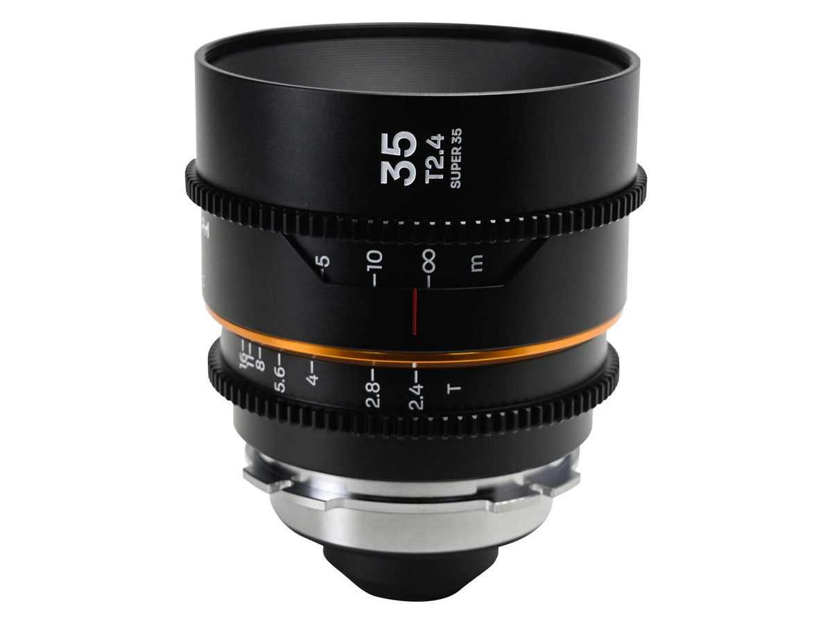 Laowa Nanomorph 35mm T2.4 1.5X S35 Lens (Amber) - PL/EF Mount