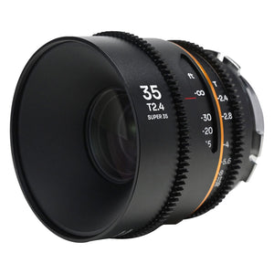 Laowa Nanomorph 35mm T2.4 1.5X S35 Lens (Amber) - PL/EF Mount