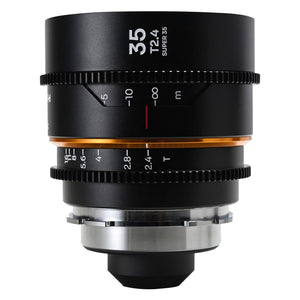 Laowa Nanomorph 35mm T2.4 1.5X S35 Lens (Amber) - PL/EF Mount