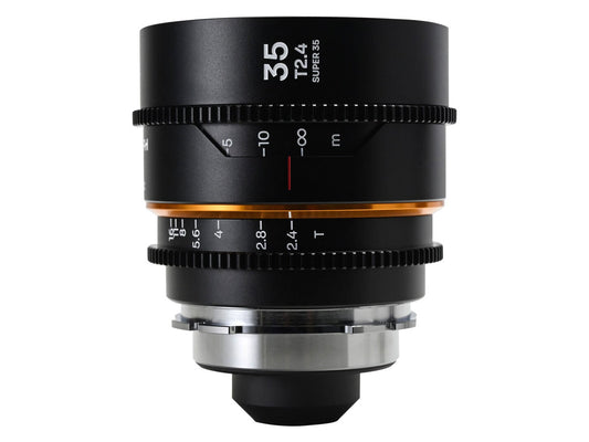 Laowa Nanomorph 35mm T2.4 1.5X S35 Lens (Amber) - PL/EF Mount