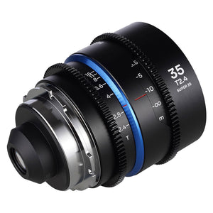 Laowa Nanomorph 35mm T2.4 1.5X S35 Lens (Blue) - PL/EF Mount